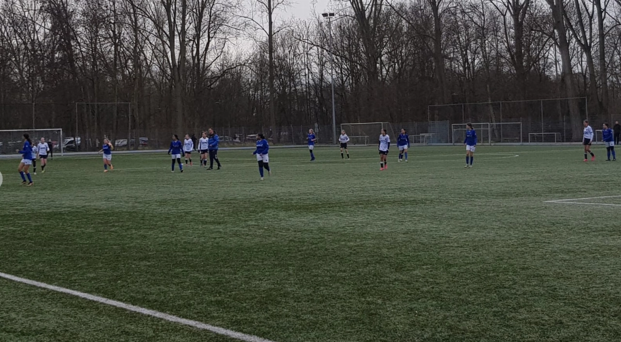 Zeshonderd meisjes voetballen op Henry de Wolf-toernooi